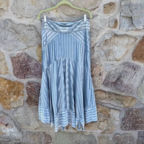 lORANE icy blue fairycore midi skirt size medium - Picture 4 of 6